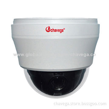 4-inch Mini 1,000TVL PTZ High-speed Dome CCTV Camera with 10x Optical Zoom Module